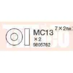 Tamiya Distanzstück 7x2mm (10) #9805762