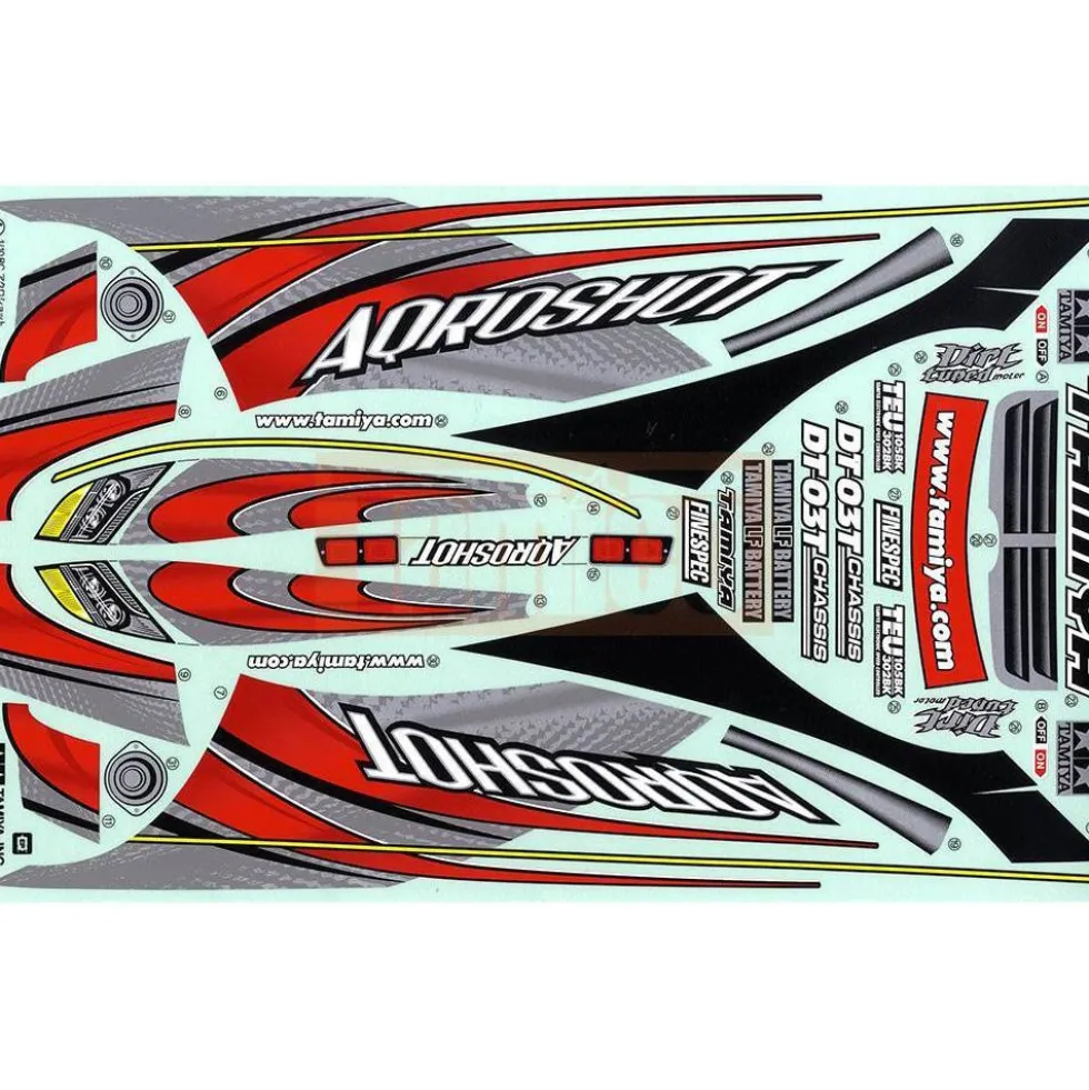 Tamiya DT-03T Aqroshot Aufkleber #19495852