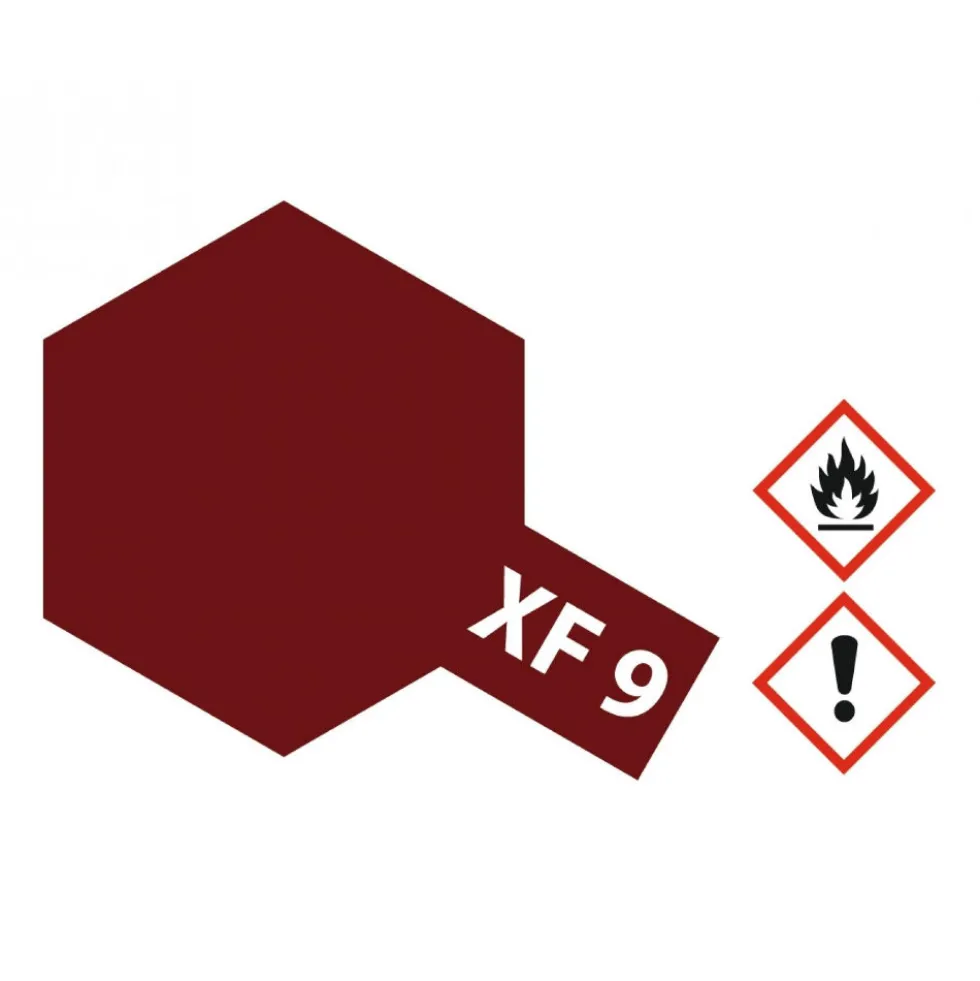 Tamiya Farbe XF-9 Hull-Rot / Hull Red matt