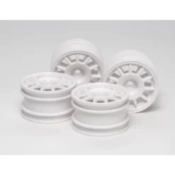 Tamiya Felgen Racing M-Chassis (4 Stk., weiss) #51394