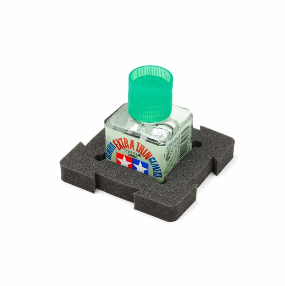 Tamiya 87202 Flaschenhalter/Kippschutz (1) für 40ml Tamiya-Gläser