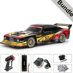 Tamiya 47526 Ford Zakspeed Capri Mampe (TT-02) BUNDLE "Silber"