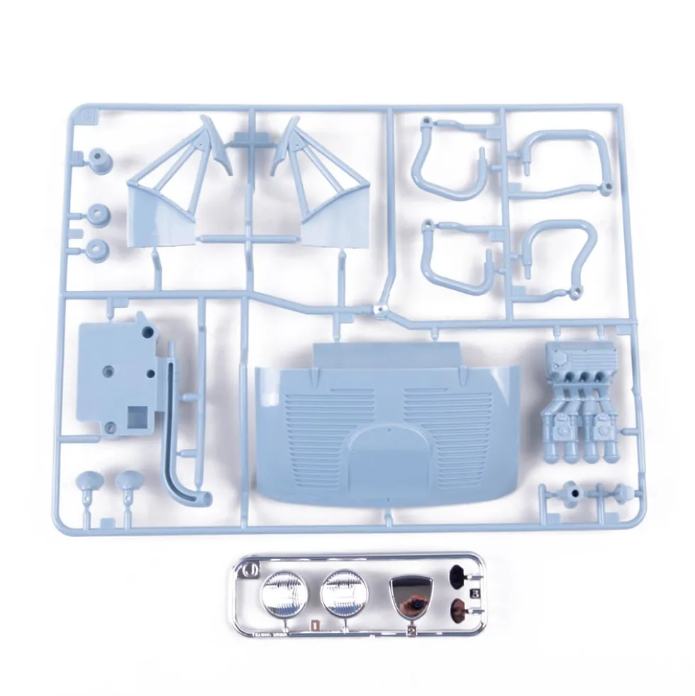 Tamiya 19007478 H-/J-Teile (Karosserieanbauteile) Fiat Abarth