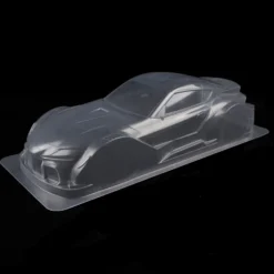 Tamiya 11820062 Karosserie au TOMs GR Supra (unlackiert) ohne Anbauteile/Aufkleber