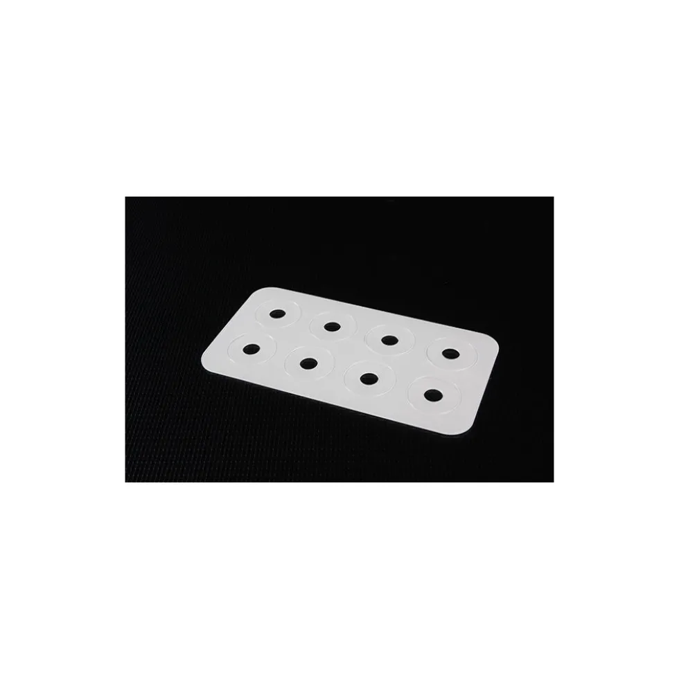 Tamiya 54785 Karosserielöcher 6mm Pads / Verstärkung selbstlebend (8)