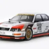Tamiya 51653 Karosserie-Satz Audi V8 Tourenwagen vorgebohrt/unlackiert