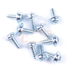 Tamiya 19804935 Kragenkopf-Schneidschraube 3x8mm (10)