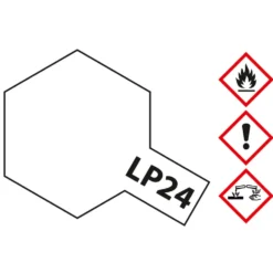 Tamiya 82124 Kunstharz-Farbe LP-24 Klarlack seidenmatt 10ml