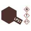 Tamiya 82157 Kunstharz-Farbe LP-57 Rotbraun 2 matt 10ml