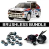 Tamiya 58570 Lancia Delta Integrale TT-02 BRUSHLESS-BUNDLE