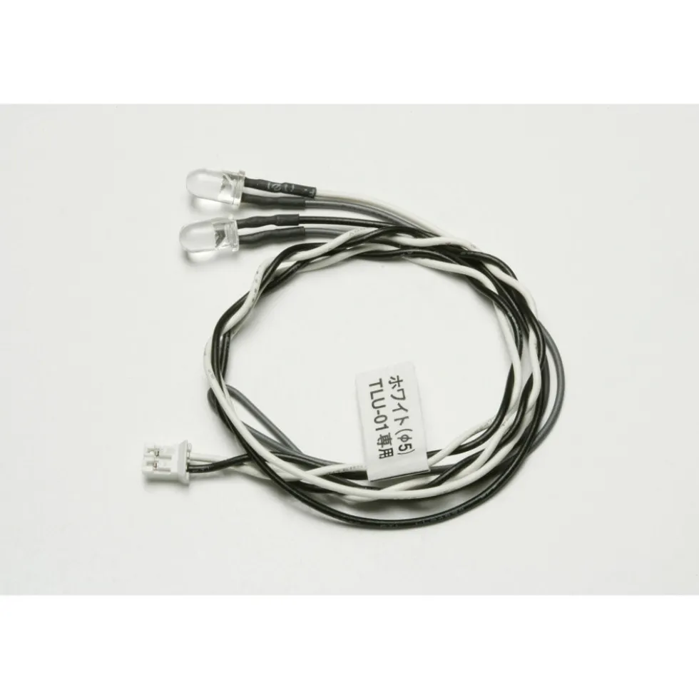 Tamiya LED 5mm Licht (weiß, 2 Stk.) #53910