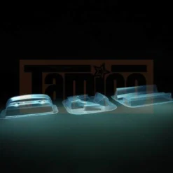 Tamiya 11825800 Lexan Flügel / Lampeneinsätze für Ford Capri