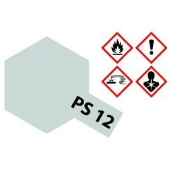 Tamiya Lexan Spray Dose PS-12 Silber / Silver Farbspray