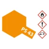 Tamiya Lexan Spray Dose PS-43 Transparent Orange Farbspray