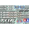 Tamiya Logo Aufkleber TRF417 Chassis 42184