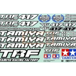 Tamiya Logo Aufkleber TRF417 Chassis 42184