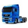 Tamiya 56370 MAN TGX 26.540 3-Achser (Hellblau vorlackiert) BUNDLE "Gold"