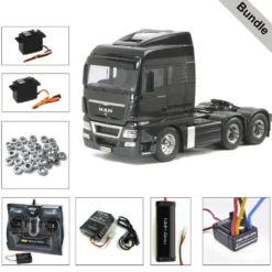 Tamiya 56325 MAN TGX 26.540 XLX 6x BUNDLE Silber