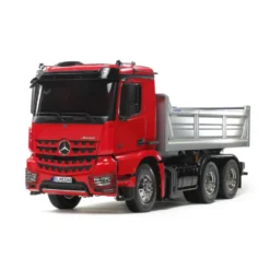 Tamiya 56361 MB Arocs 3348 Hinterkipper Rot/Silber 1:14 Bausatz