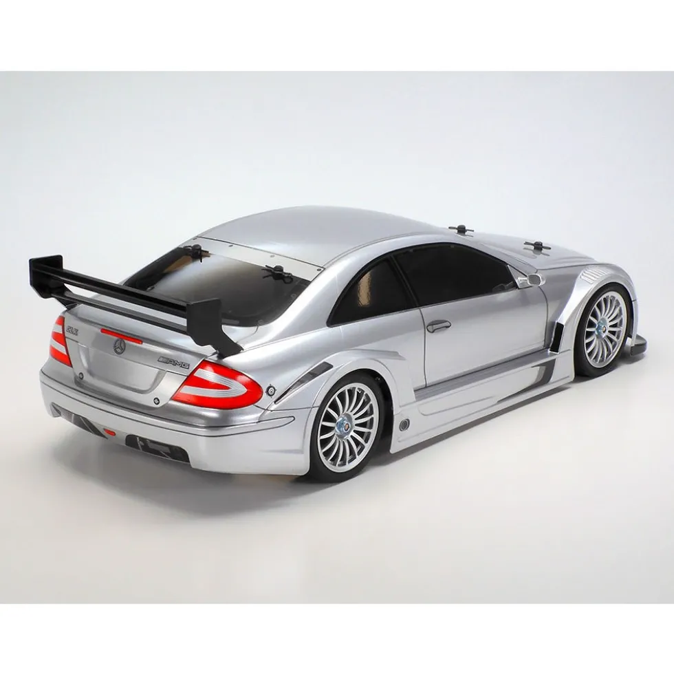 Tamiya 47493 MB CLK AMG 2002 (TT-02) Bausatz 1:10 (silber vorlackiert)