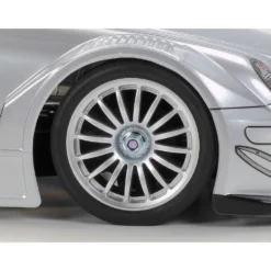 Tamiya 47493 MB CLK AMG 2002 (TT-02) Bausatz 1:10 (silber vorlackiert)
