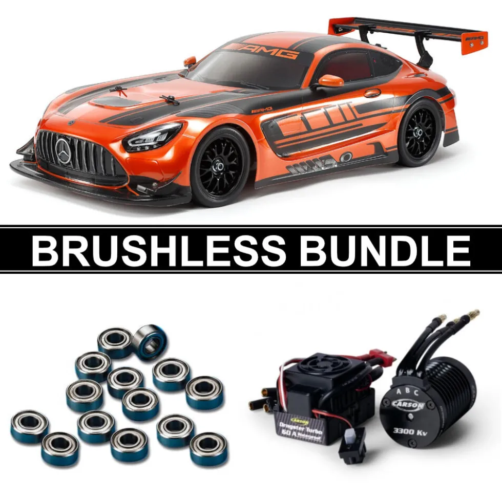 Tamiya 58750 Mercedes-AMG GT3 EVO (TT-02) BRUSHLESS-BUNDLE