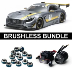 Tamiya 58639 Mercedes-AMG GT3 (TT-02) BRUSHLESS-BUNDLE