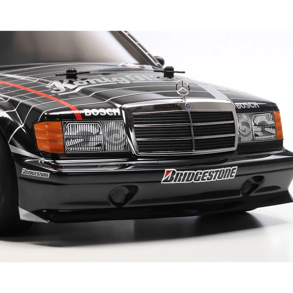 Tamiya 47525 Mercedes-Benz 190E Evo.II 1991 König-Pilsner (vorlackiert) TT-02 Bausatz