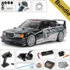Tamiya 47525 Mercedes-Benz 190E Evo.II 1991 vorlackiert (TT-02) BUNDLE "Gold"