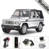 Tamiya 58629 Mercedes Benz G-Klasse G320 Cabrio MF-01X BUNDLE "Silber"