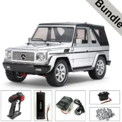 Tamiya 58629 Mercedes Benz G-Klasse G320 Cabrio MF-01X BUNDLE "Silber"