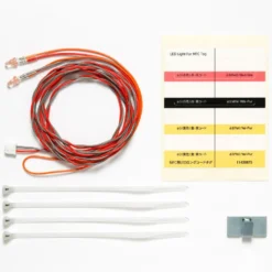 Tamiya 56549 MFC-LED Rot 3mm (2) Länge 1100mm