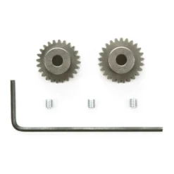 Tamiya Motorritzel 24 und 25 Zähne Modul 48dp #54218