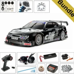Tamiya 58701 Opel Calibra V6 Cliff (TT-01E) BUNDLE "Gold"
