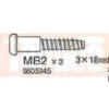 Tamiya Pass-Schraube 3x18mm (2 Stk.) #9805945