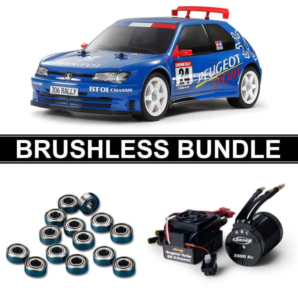 Tamiya 58746 Peugot 306 Maxi BT-01 BRUSHLESS-BUNDLE