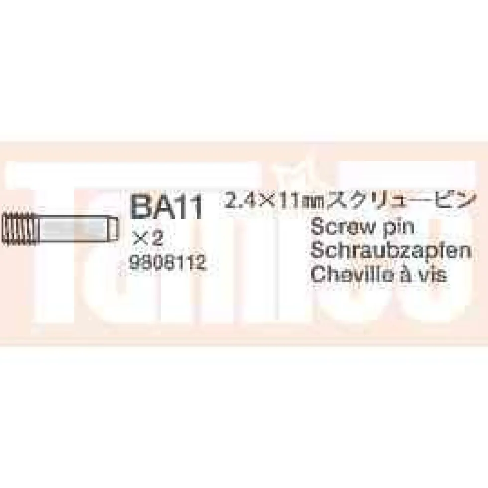 Tamiya 19808112 Pinschraube 2,4x11mm (2)