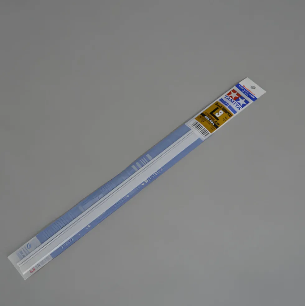 Tamiya 70199 Polystyrol L-Profil weiß 3x3x400mm (6)