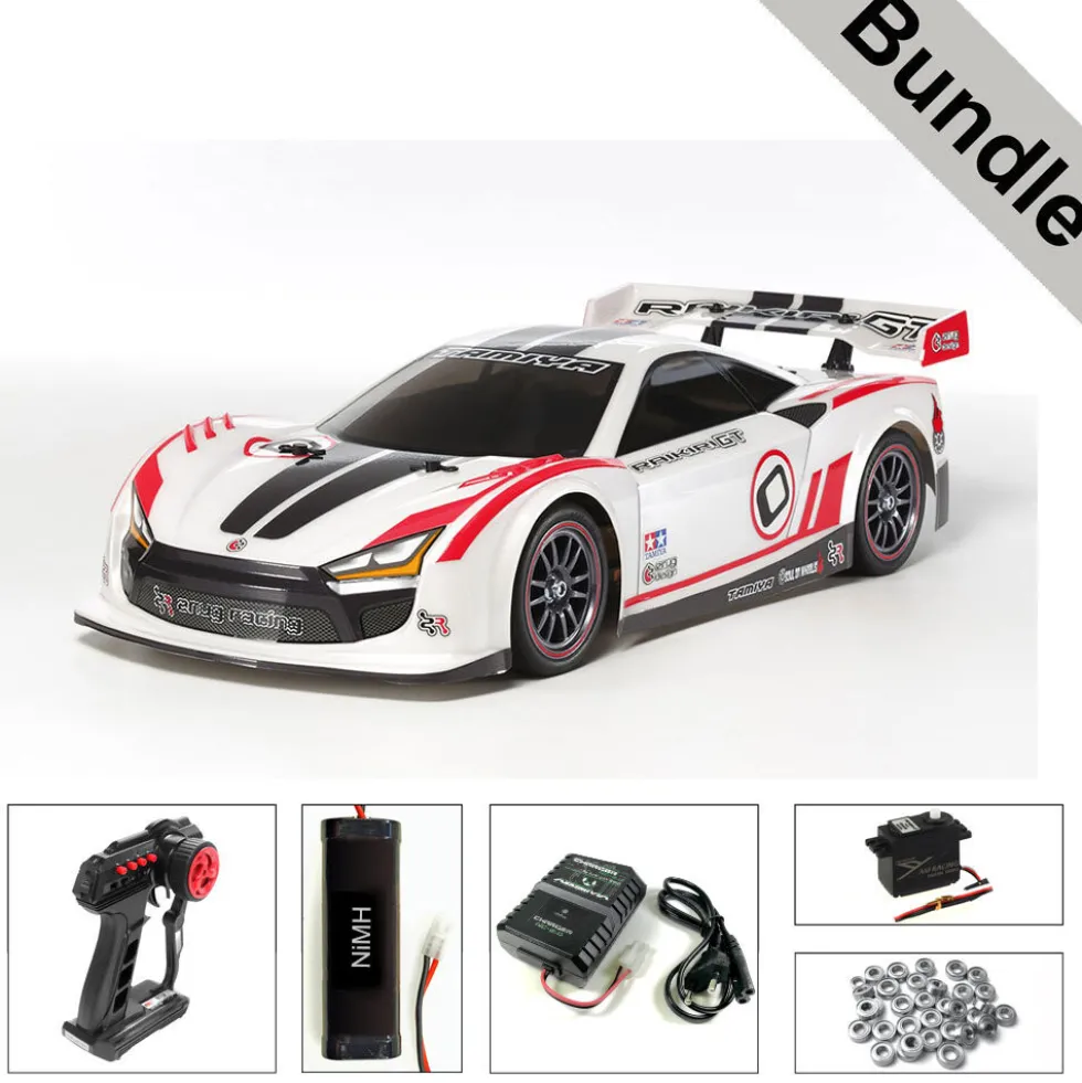 Tamiya 58626 Raikiri GT (TT-02) BUNDLE "Silber"