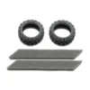 Tamiya Reifen Rally Block soft/weich 26mm (2)