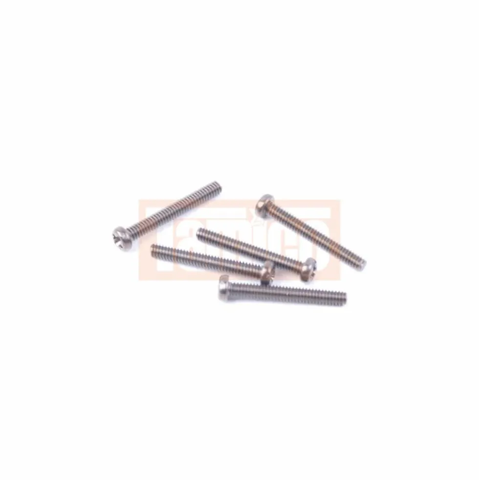 Tamiya 19803181 Rundkopf-Schraube M2x15mm (5)