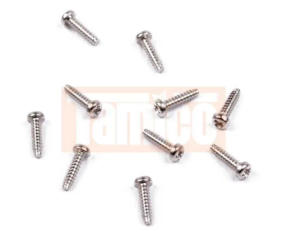 Tamiya Schneidschrauben 2x8mm (10 Stk.) #50573