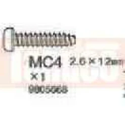 Tamiya Schneidschrauben 2.6x12mm (4 Stk.) DT-01 #9805668