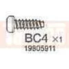Tamiya 19805911 Schneid-Schraube 2,6x8mm (10)
