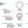 Tamiya Schrauben-Beutel C für 58149 #9465531