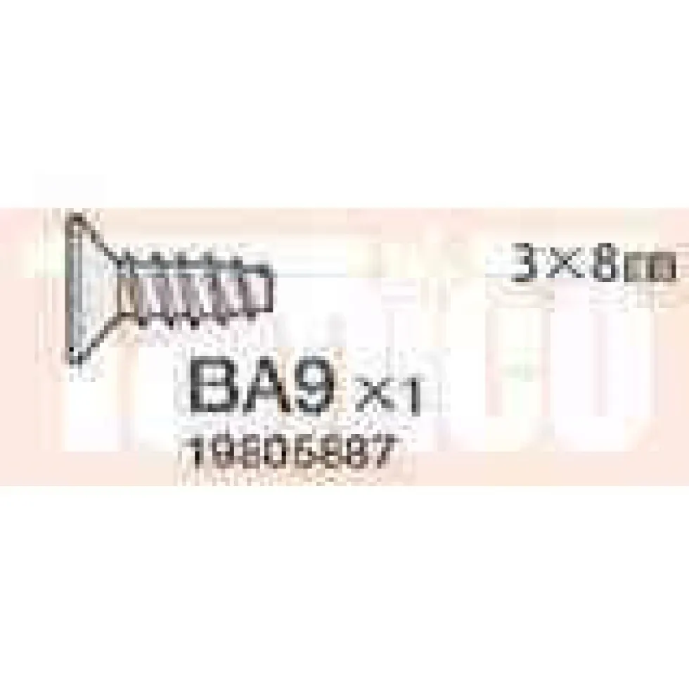 Tamiya Senkkopf-Schraube 3x8mm (10 Stk.) #9805887