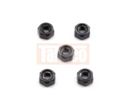Tamiya Sicherungsmutter 4mm (5 Stk.) schwarz #9805797