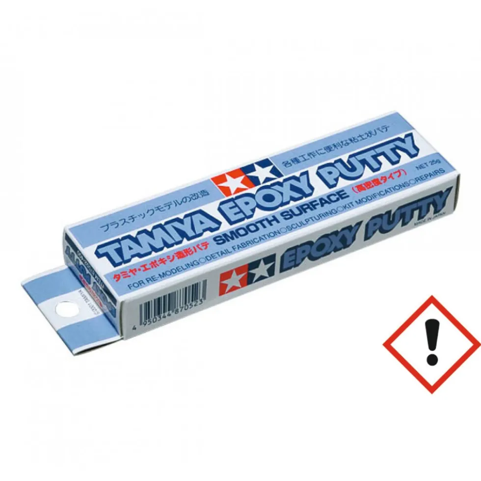 Tamiya 87052 Spachtelmasse 2K Epoxy Putty (Smooth Surface) 25g