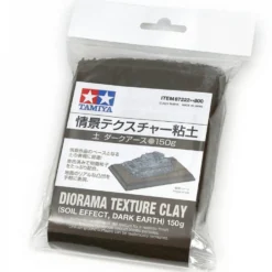 Tamiya 87222 Spachtelmasse Lehmboden/Erde dunkel 150g Dioramabau