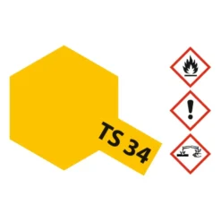 Tamiya Spray TS-34 Camel Gelb / Yellow glänzend 100ml
